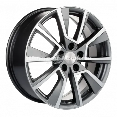 ДискCarwel Чаны 1802 (Geely Coolray) 7JxR18 PCD5x112 ET43 DIA57.1, Серый с полированной лицевой частью